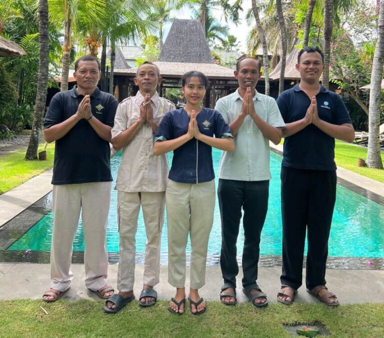 about villa shambala seminyak staff